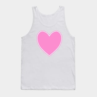 Pink Heart Tank Top